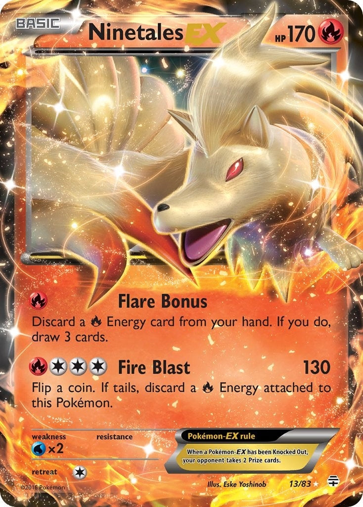 Ninetales EX (13/83) (GEN)