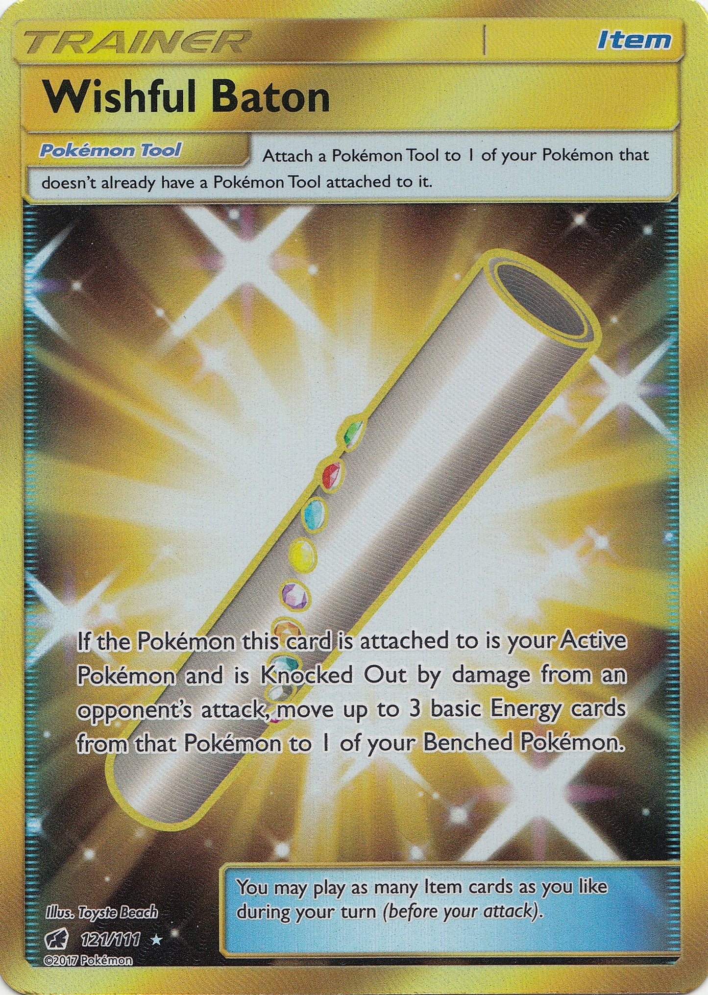 Wishful Baton (Secret) (121/111) (SM04)