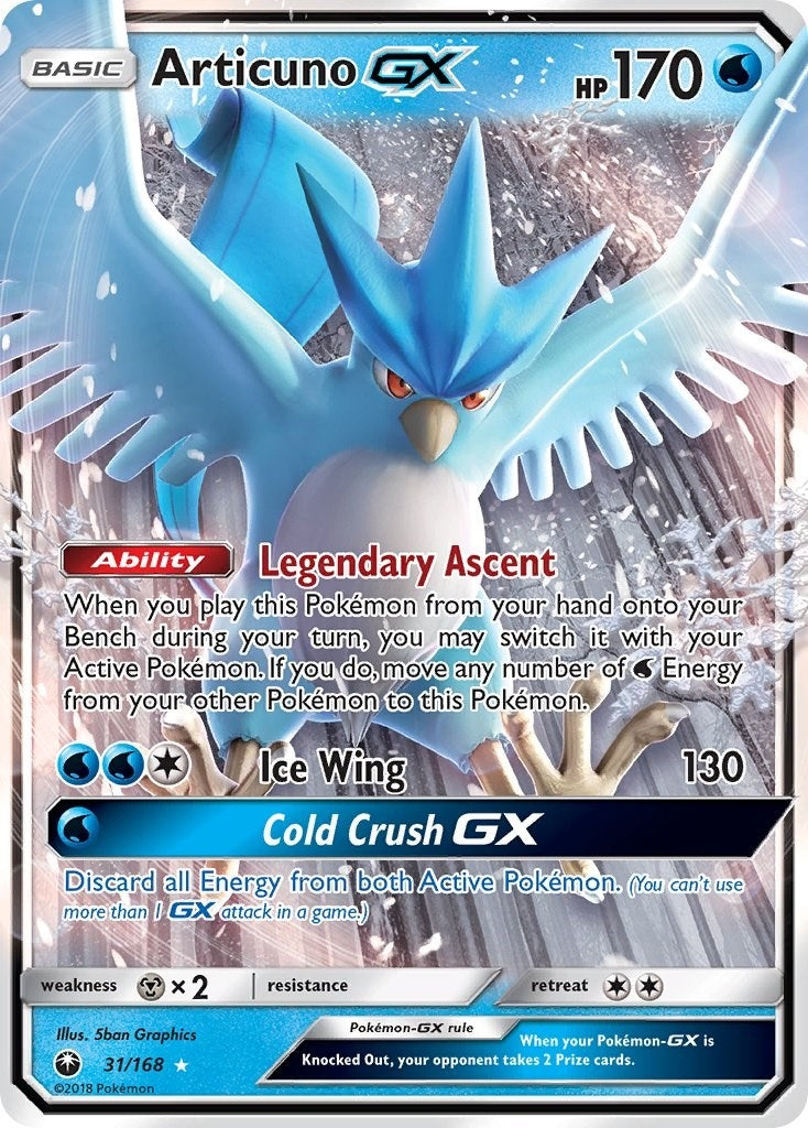 Articuno GX (31/168) (CES)