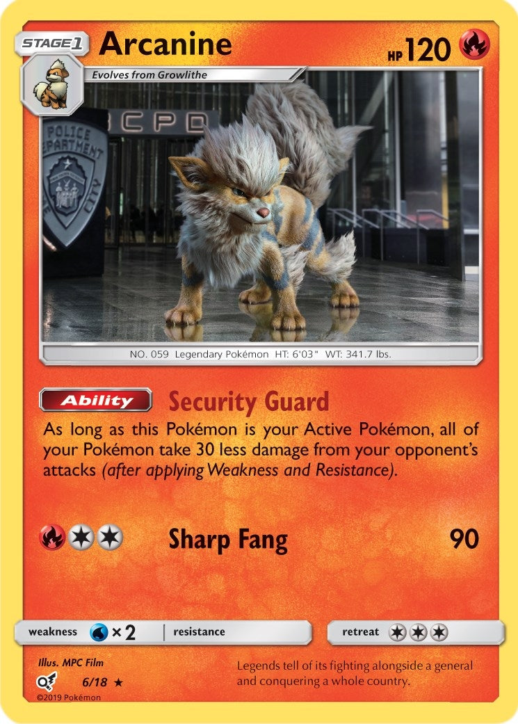 Arcanine (6/18) (DEP)