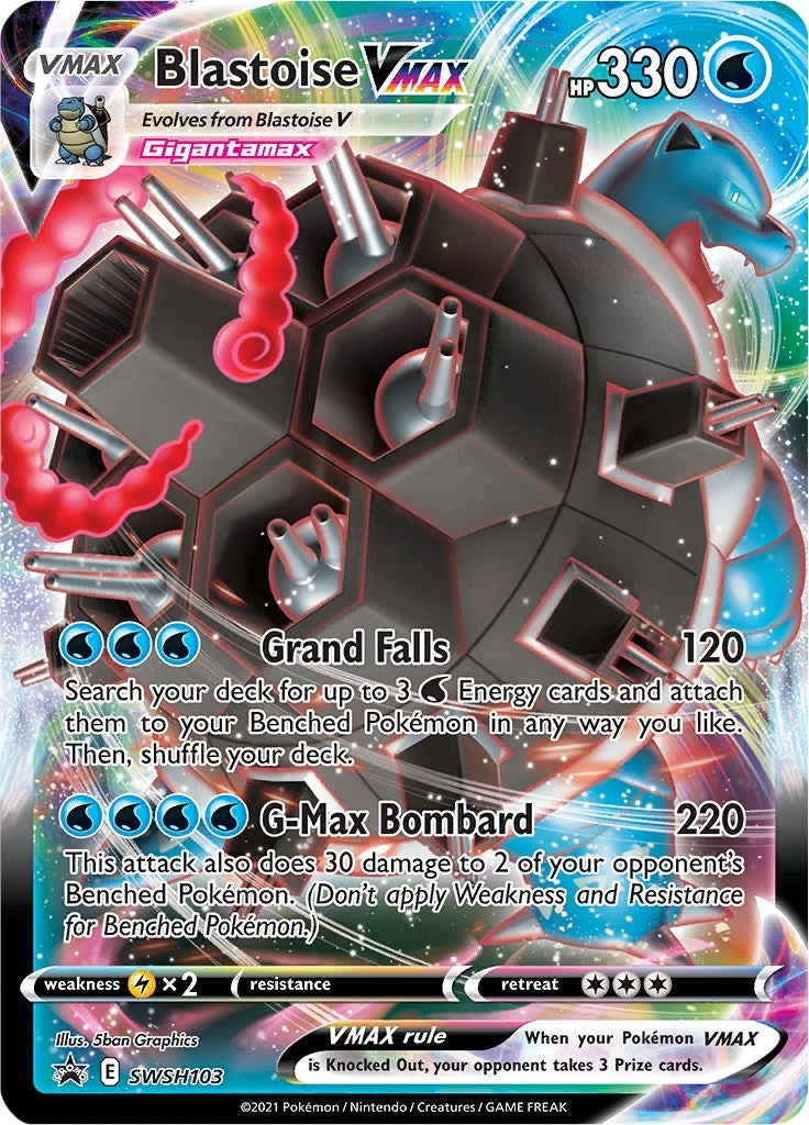 Blastoise VMAX - SWSH103 (SWSH103) (SWSD)