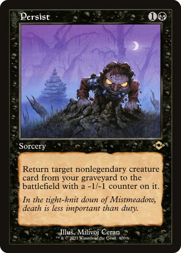 Persist (Retro Frame) (400) (MH2)