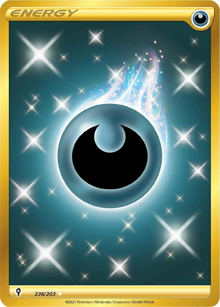 Darkness Energy (Secret) (236/203) (SWSH07)