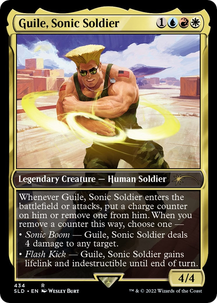 Guile, Sonic Soldier (434) (SLD)