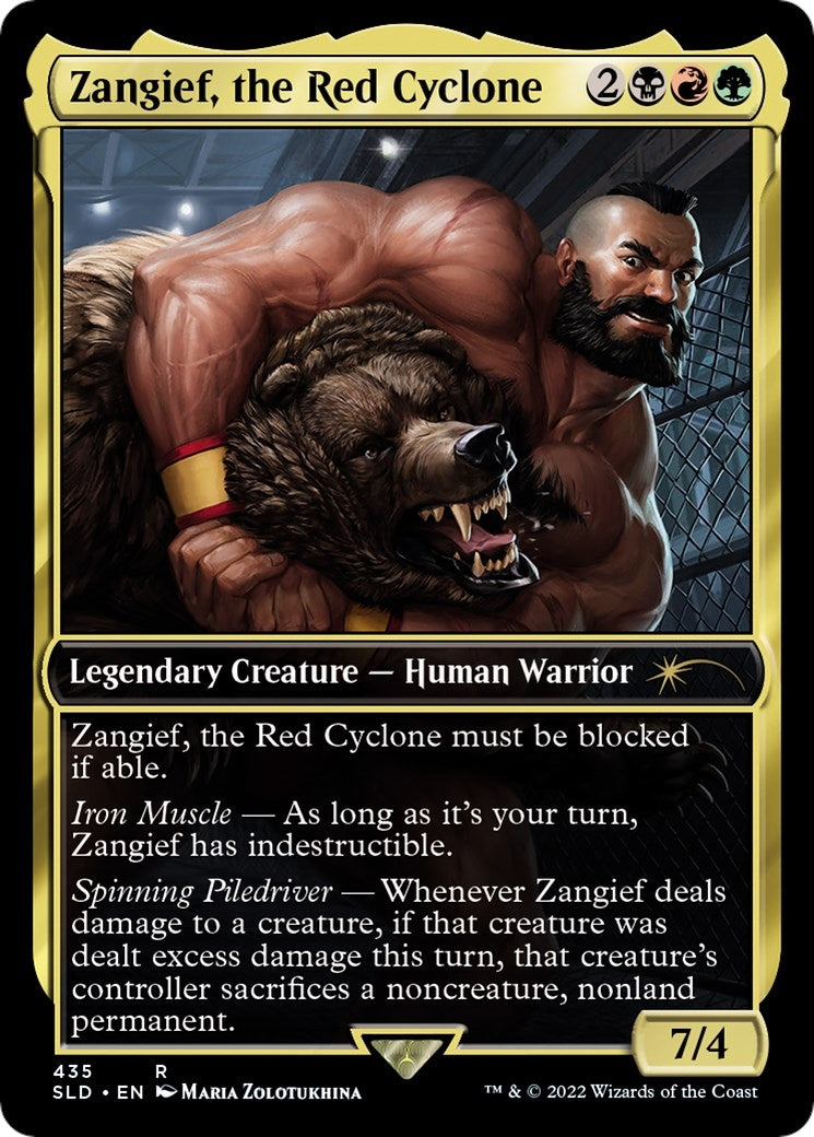 Zangief, the Red Cyclone (435) (SLD)