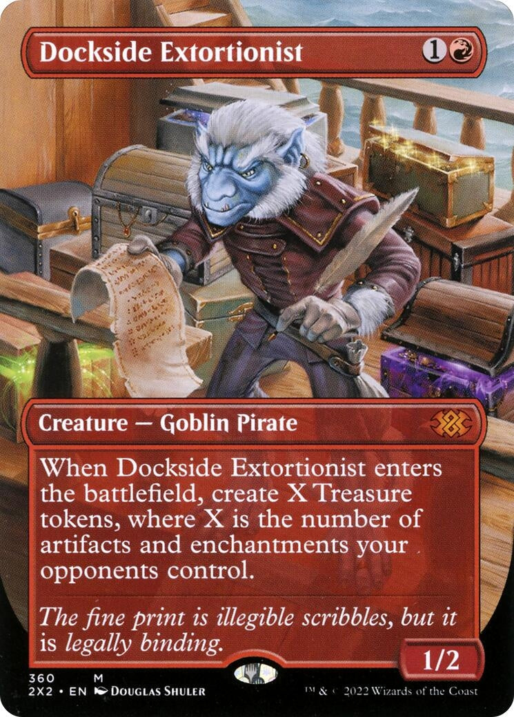 Dockside Extortionist (Borderless) (360) (2X2)