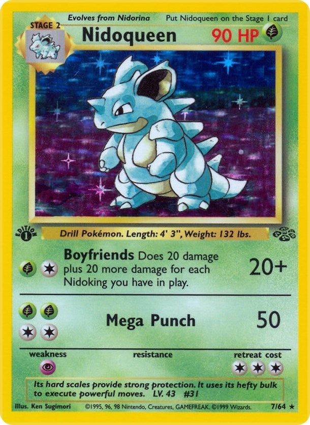 Nidoqueen (7) (07/64) (JU)