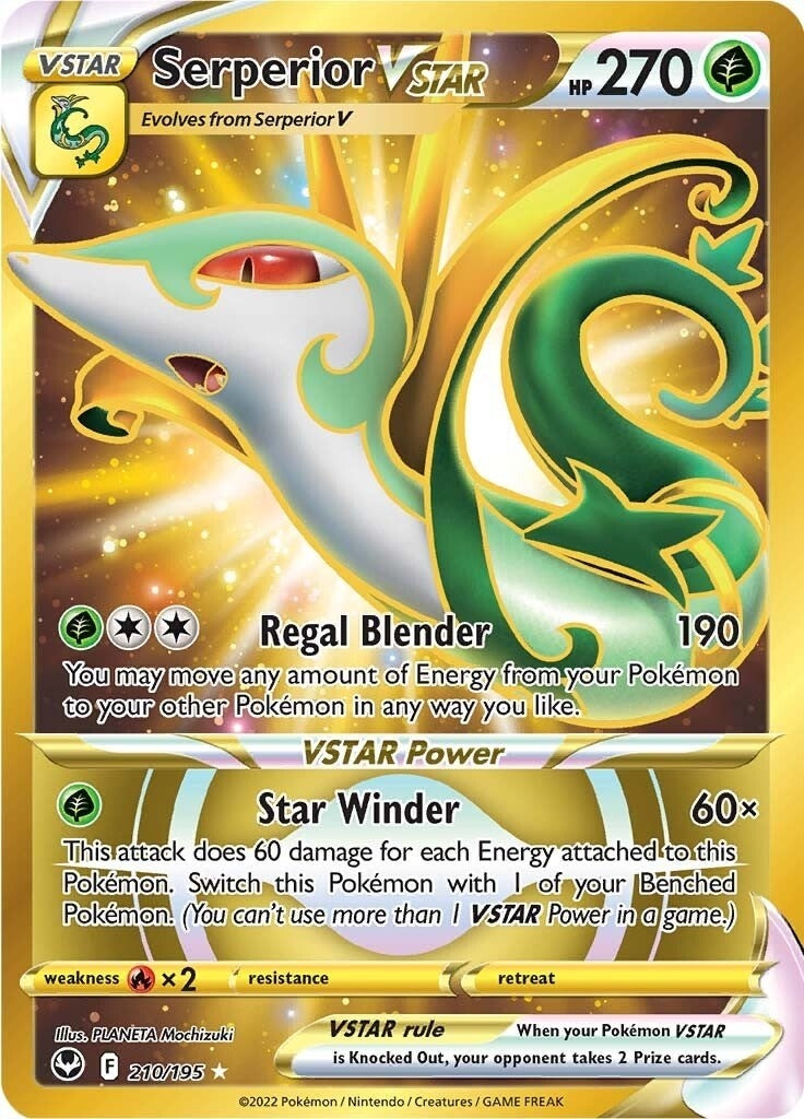 Serperior VSTAR (Secret) (210) (210/195) (SWSH12)