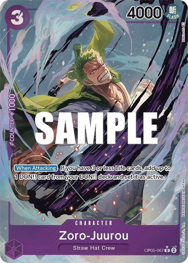 Zoro-Juurou (Alternate Art) (OP05-067) (OP05)