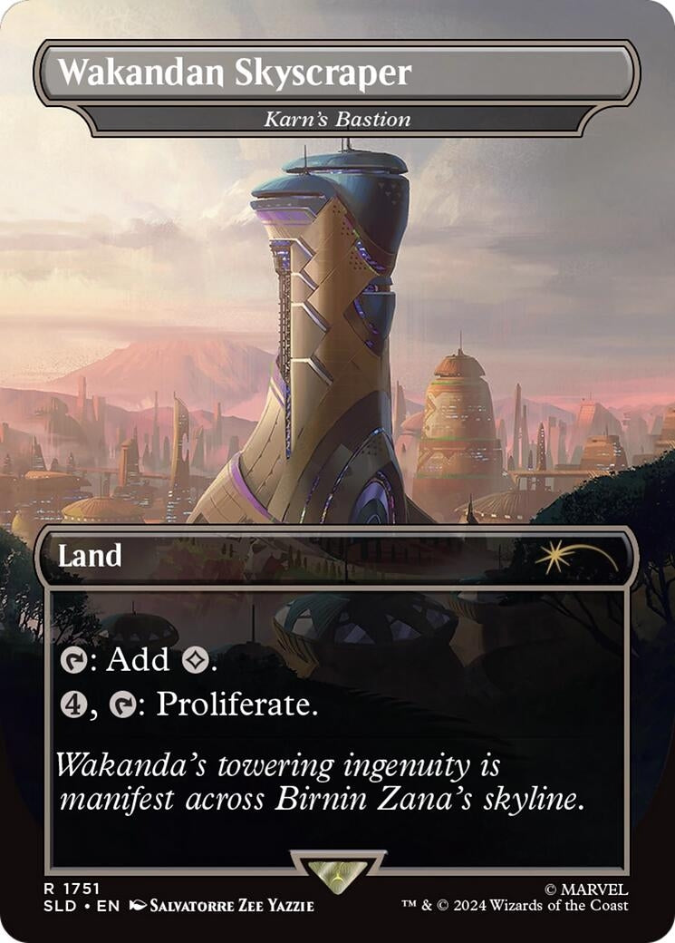 Wakandan Skyscraper - Karn's Bastion (1751) (SLD)