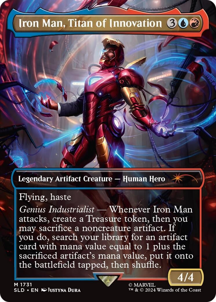 Iron Man, Titan of Innovation (Rainbow Foil) (1731) (SLD)
