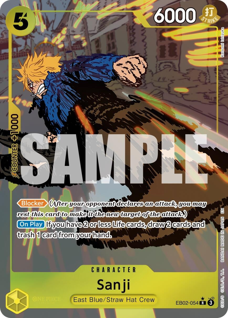 Sanji (Alternate Art) (EB02-054) (EB-02)