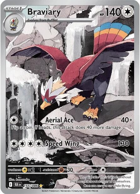 Braviary (155/086) (BLK)