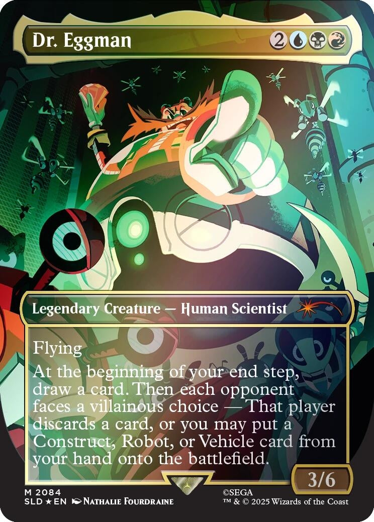 Dr. Eggman (Rainbow Foil) (2084) (SLD)