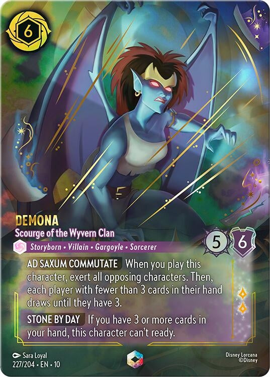 Demona - Scourge of the Wyvern Clan (Enchanted) (227/204) (10)