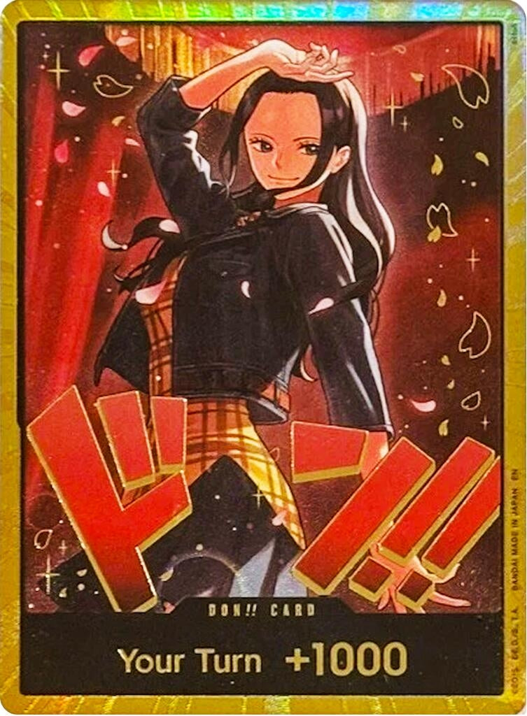 DON!! Card (Nico Robin) (Gold) (EB-03-04)