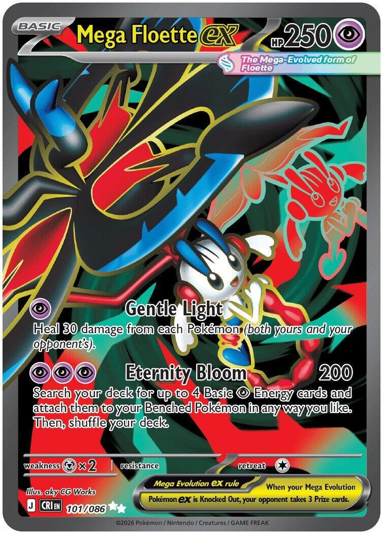 Mega Floette ex (101/086) (CRI)
