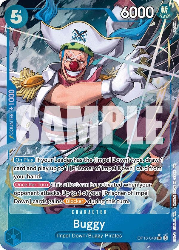 Buggy (048) (Alternate Art) (OP16-048) (OP16)