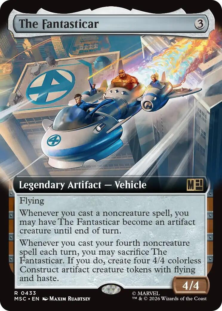 The Fantasticar (Extended Art) (433) (MSC)