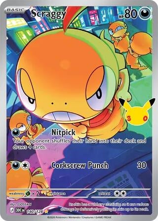 Scraggy (140/128) (30C)