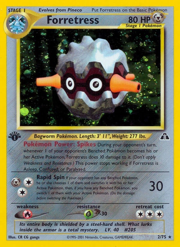 Forretress (2) (02/75) (N2)
