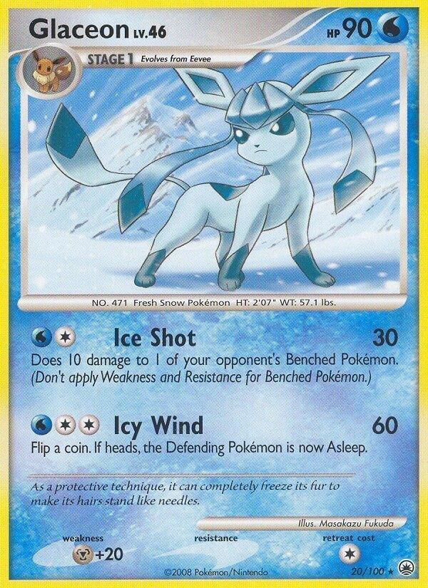 Glaceon (20) (20/100) (MD)
