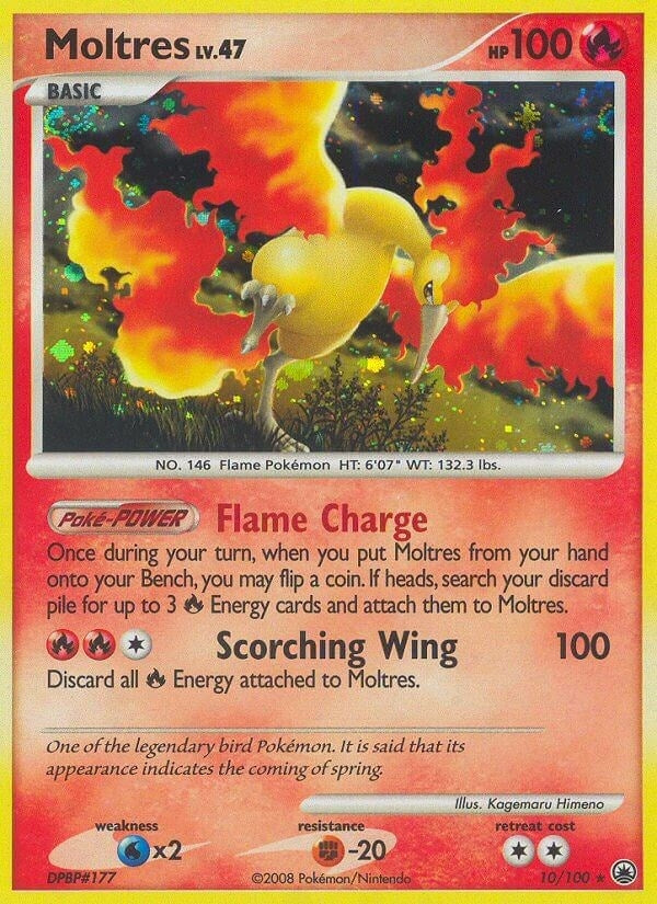 Moltres (10/100) (MD)