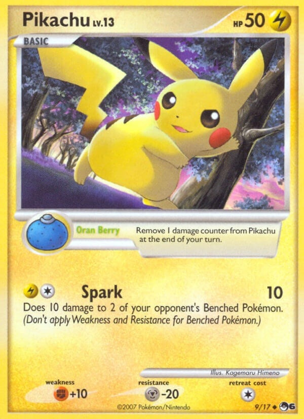 Pikachu (009/017) (POP)