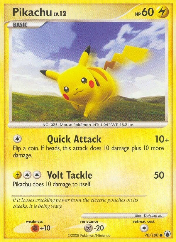 Pikachu (70/100) (MD)