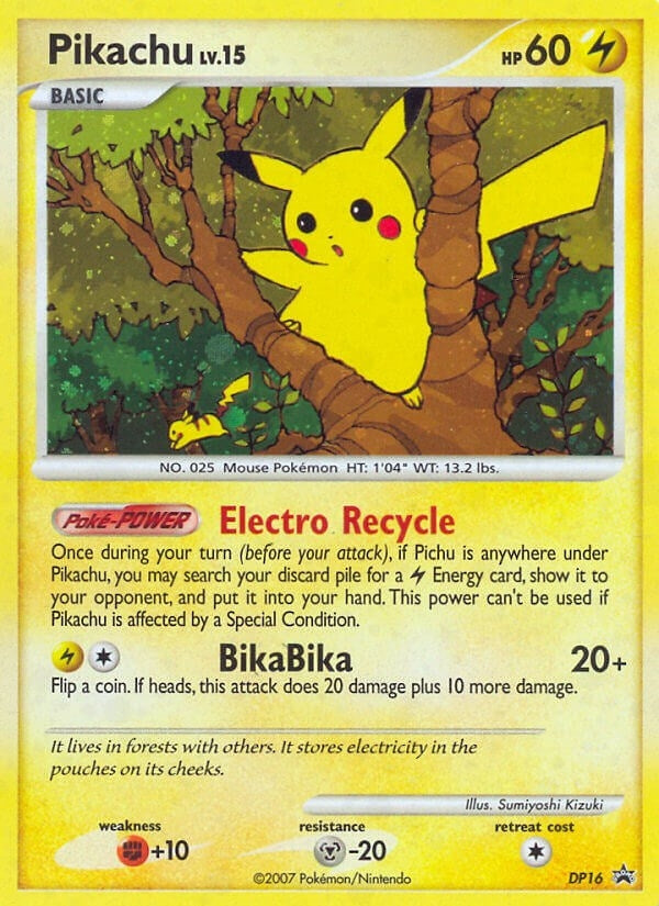 Pikachu - DP16 (DP16) (PR)