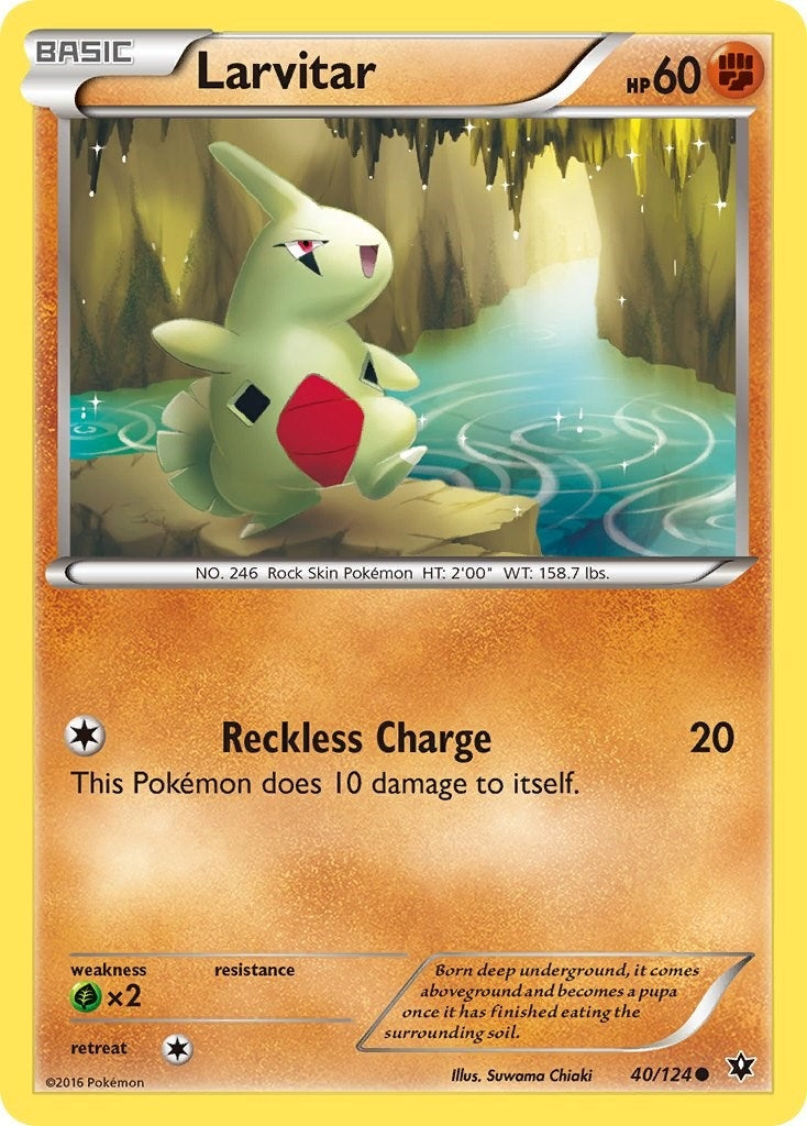 Larvitar (40) (40/124) (FCO)