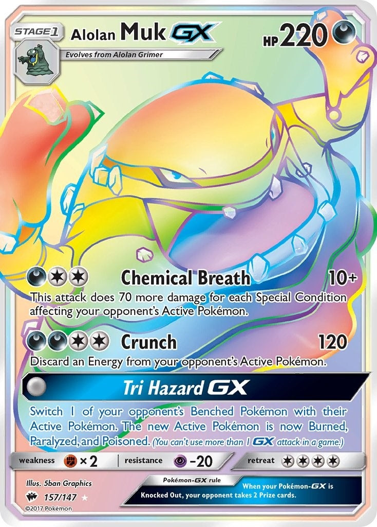 Alolan Muk GX (Secret) (157/147) (SM03)