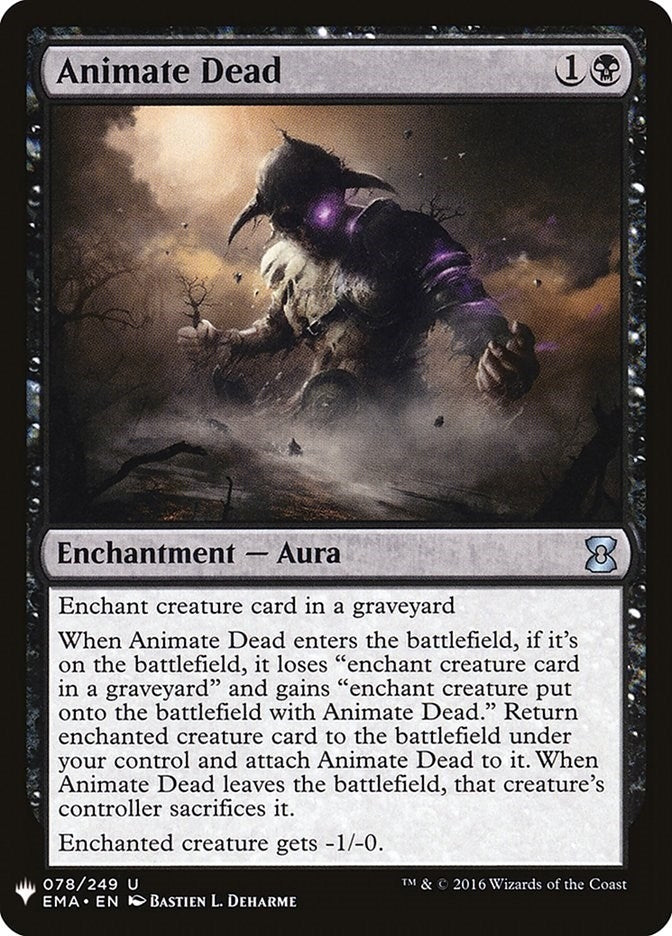 Animate Dead (78) (LIST)