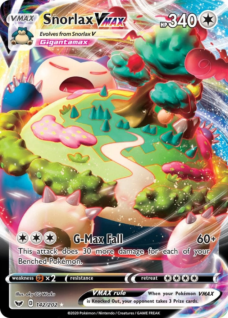 Snorlax VMAX (142/202) (SWSH01)