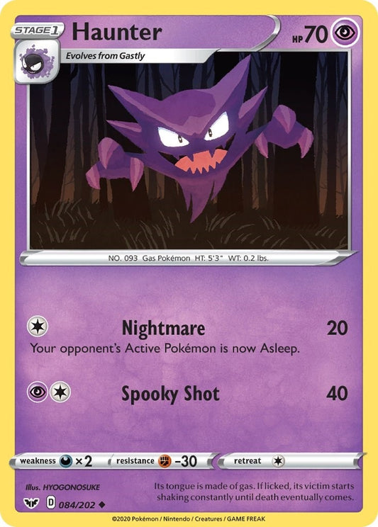 Haunter (084/202) (SWSH01)