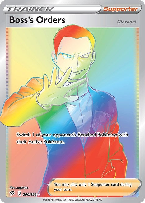Boss's Orders (Secret) (200/192) (SWSH02)