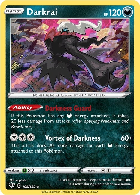 Darkrai (105/189) (SWSH03)