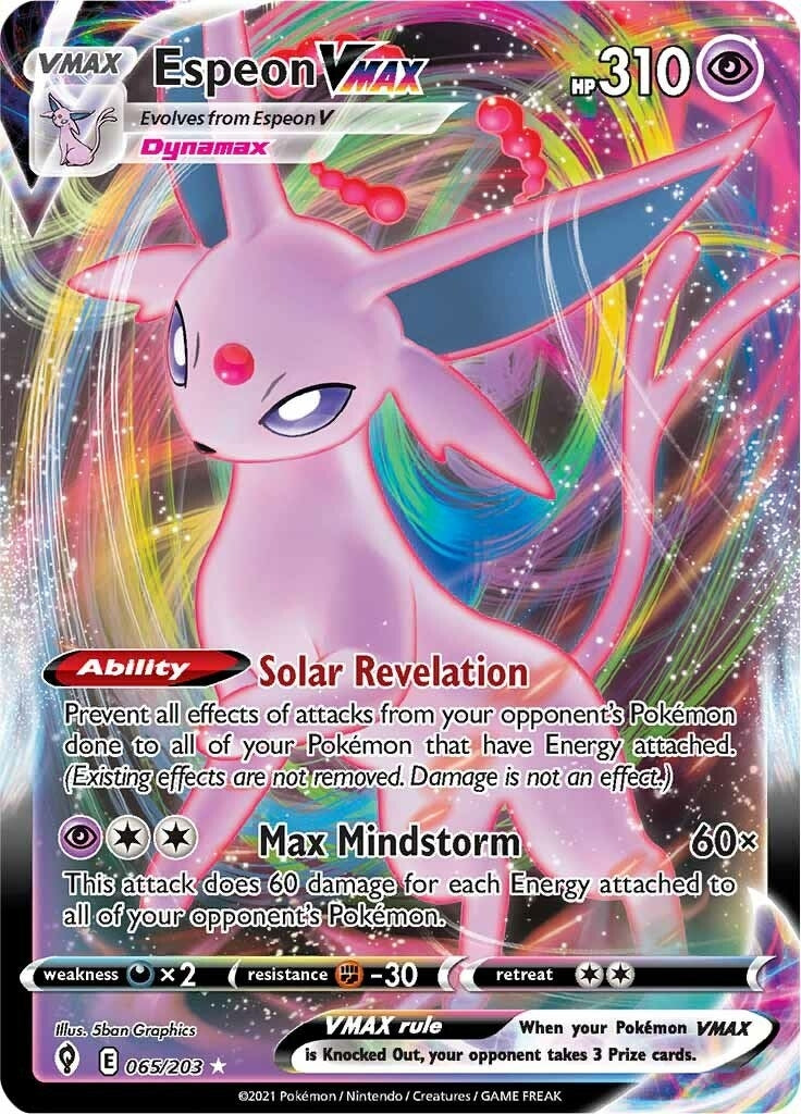 Espeon VMAX (065/203) (SWSH07)