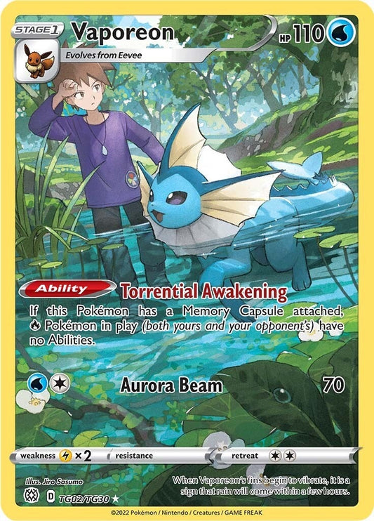 Vaporeon (TG02/TG30) (SWSH09:TG)