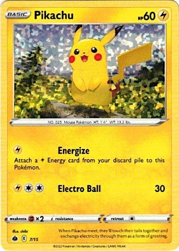 Pikachu (007/015) (M22)