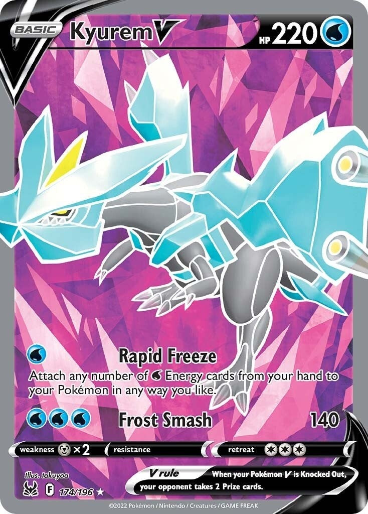 Kyurem V (Full Art) (174/196) (SWSH11)