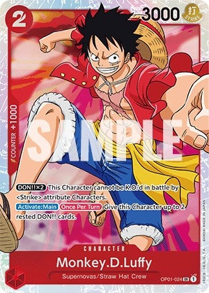 Monkey.D.Luffy (024) (OP01-024) (OP01)
