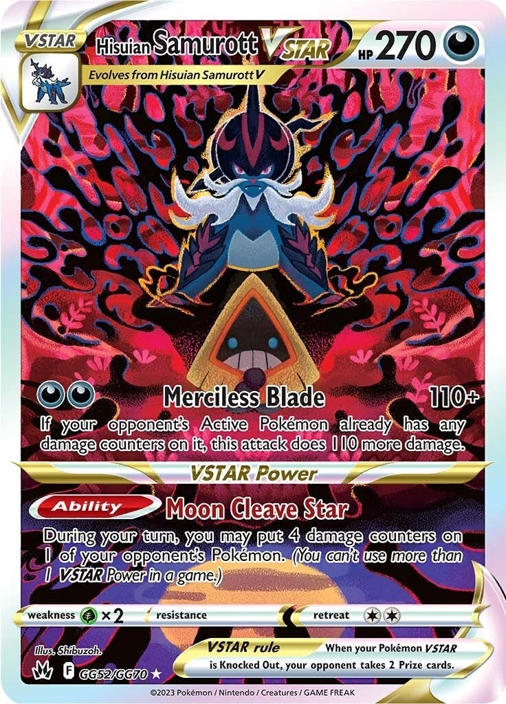 Hisuian Samurott VSTAR (GG52/GG70) (CRZ:GG)