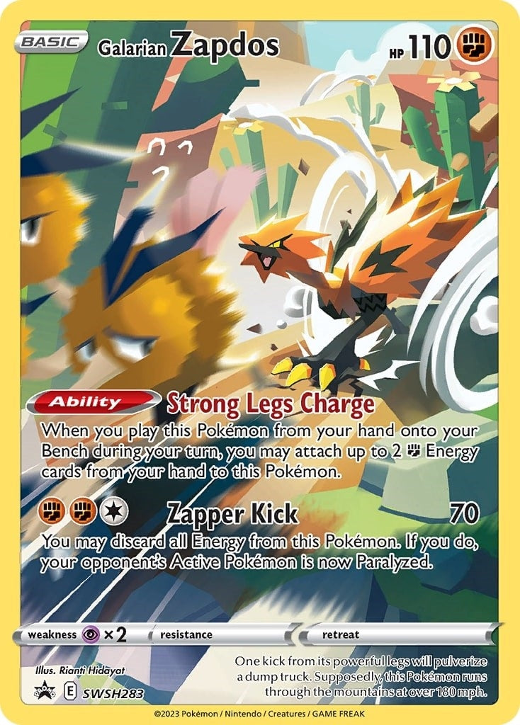 Galarian Zapdos - SWSH283 (SWSH283) (SWSD)