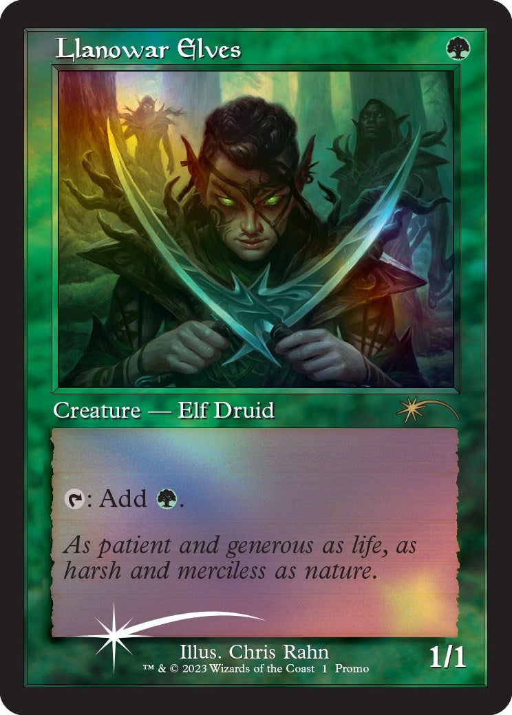 Llanowar Elves (Retro Frame) (1) (MEDIA)