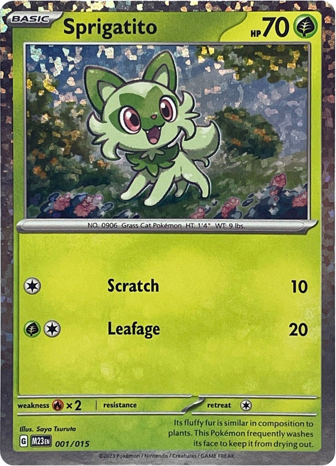 Sprigatito (001/015) (M23)