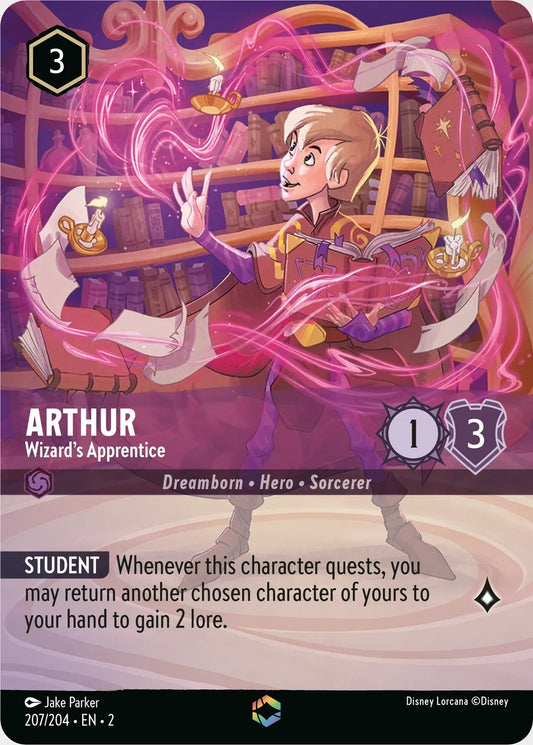 Arthur - Wizard's Apprentice (Enchanted) (207/204) (2)