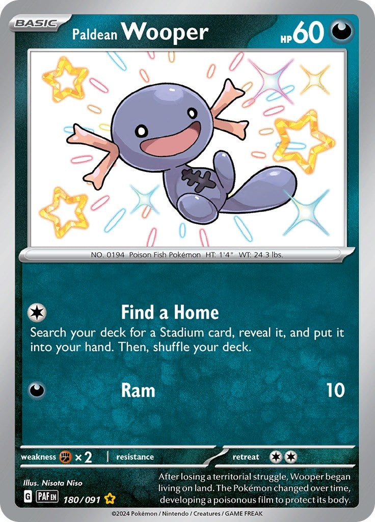 Paldean Wooper (180/091) (PAF)