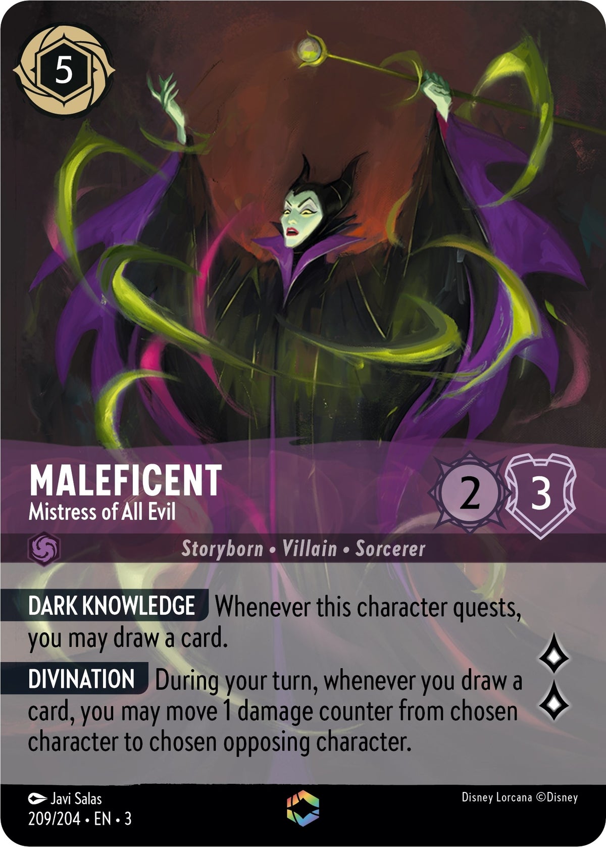 Maleficent - Mistress of All Evil (Enchanted) (209/204) (3)