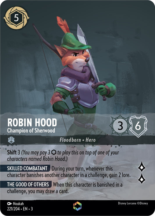 Robin Hood - Champion of Sherwood (Enchanted) (221/204) (3)